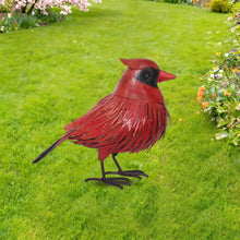 Load image into Gallery viewer, Metal Cardinal Statue
