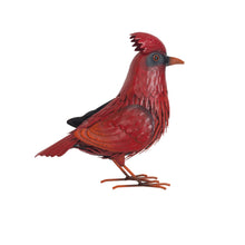 Load image into Gallery viewer, Metal Tall Cardinal Statue

