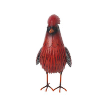 Load image into Gallery viewer, Metal Tall Cardinal Statue
