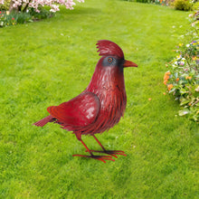 Load image into Gallery viewer, Metal Tall Cardinal Statue
