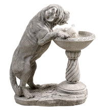 Load image into Gallery viewer, Dog Bird Bath Fountain
