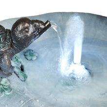 Load image into Gallery viewer, 79491-H - GIRL PLAYING BY WATER FOUNTAIN W/WHITE LED
