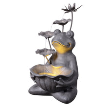 Load image into Gallery viewer, Frog Fountain with LED Light

