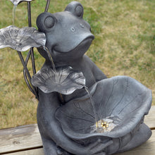 Load image into Gallery viewer, Frog Fountain with LED Light
