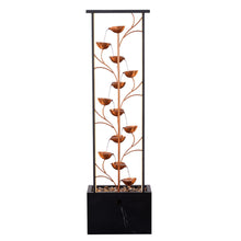 Load image into Gallery viewer, Metal Vine Fountain with LED Strips
