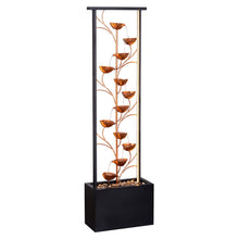 Load image into Gallery viewer, Metal Vine Fountain with LED Strips

