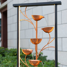 Load image into Gallery viewer, Metal Vine Fountain with LED Strips
