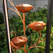 Load image into Gallery viewer, Metal Vine Fountain with LED Strips
