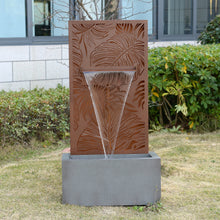 Load image into Gallery viewer, LED Tropical Leaf Waterfall Fountain
