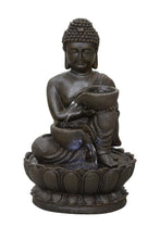 Load image into Gallery viewer, 79554-N - 13.75&quot; H BUDDHA FOUNTAIN W/LED FOR TABLETOP DECOR
