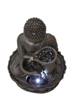 Load image into Gallery viewer, 79554-N - 13.75&quot; H BUDDHA FOUNTAIN W/LED FOR TABLETOP DECOR
