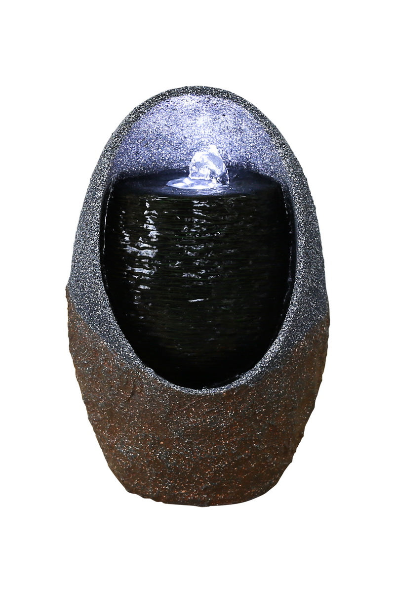 FOUNTAIN-TABLETOP BUBBLING FOUNTAIN W/ WT LED