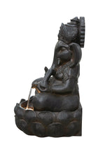 Load image into Gallery viewer, 79590-B - 35IN GANESHA SCULPTURAL OUTDOOR FOUNTAIN WITH WW LEDs
