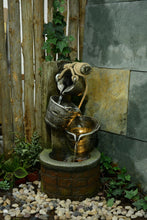 Load image into Gallery viewer, FOUNTAIN-3 POURING BUCKETS W/ 2 WW LEDs
