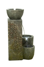 Load image into Gallery viewer, 79609 - 22&quot; ROCK FOUNTAIN W/3 COOL WHITE LEDs
