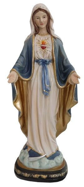 81720-12 - 12 in Sacred Heart Mary Statue Open Hands Religious Decor