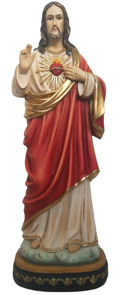 81721-24 - 24 in Sacred Heart of Jesus Statue Religious Decor Indoor/Outdoor