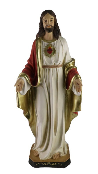 81722-24 - 24 in Sacred Heart of Jesus Statue Religious Decor Indoor/Outdoor