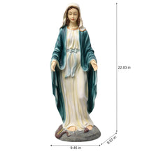 Load image into Gallery viewer, Virgin Mary on Snake Statue
