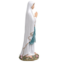 Load image into Gallery viewer, Virgin Mary on Roses Statue

