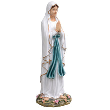 Load image into Gallery viewer, Virgin Mary on Roses Statue
