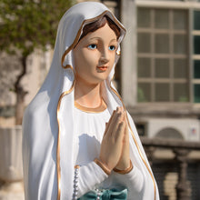 Load image into Gallery viewer, Virgin Mary on Roses Statue

