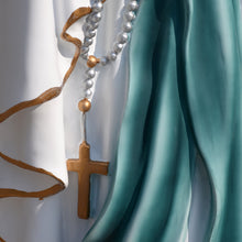 Load image into Gallery viewer, Virgin Mary on Roses Statue
