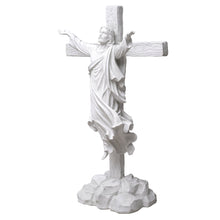 Load image into Gallery viewer, Glorified Jesus on Cross Statue
