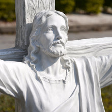 Load image into Gallery viewer, Glorified Jesus on Cross Statue
