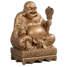 Load image into Gallery viewer, Seated Laughing Buddha Statue
