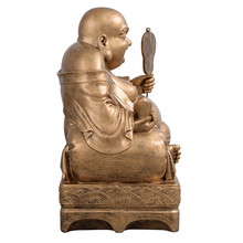 Load image into Gallery viewer, Seated Laughing Buddha Statue
