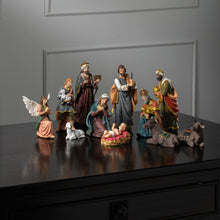 Load image into Gallery viewer, 81859-B - NATIVITY &amp; THREE WISE MEN 11 PC/SET 8 INCH H
