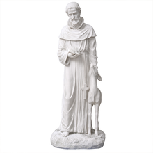 Load image into Gallery viewer, Saint Francis with Deer Statue
