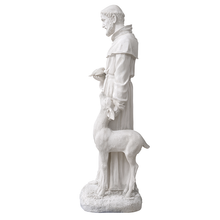 Load image into Gallery viewer, Saint Francis with Deer Statue
