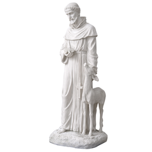 Load image into Gallery viewer, Saint Francis with Deer Statue
