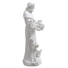 Load image into Gallery viewer, Saint Francis with Squirrels Statue
