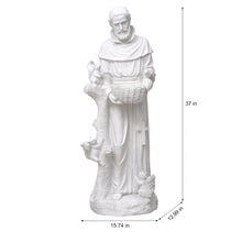 Load image into Gallery viewer, Saint Francis with Squirrels Statue
