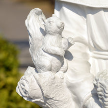 Load image into Gallery viewer, Saint Francis with Squirrels Statue
