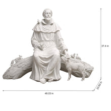 Load image into Gallery viewer, Saint Francis Woodland Scene Statue
