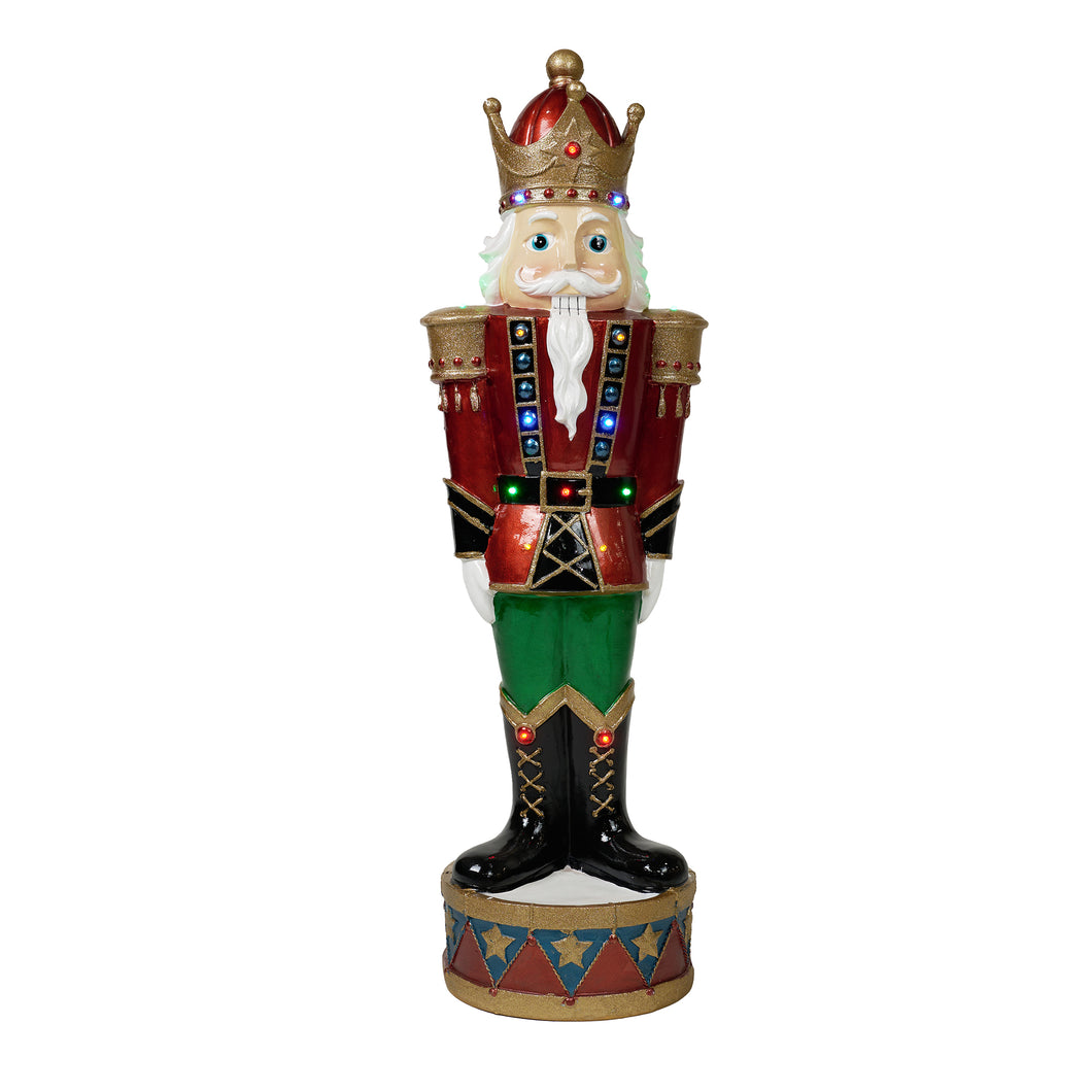 85129 - NUTCRACKER LED MULTI LIGHTS - 36 INCH H