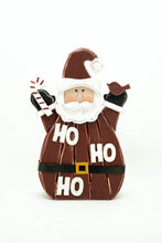 Load image into Gallery viewer, 85255-C - WOODEN SANTA HO HO HO 29 INCH H IN/OUTDOOR
