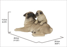 Load image into Gallery viewer, 87638-F - MOTHER &amp; BABY PUGS
