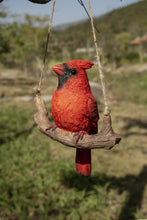 Load image into Gallery viewer, 87673-B - HANGING CARDINAL ON BRANCH
