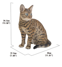 Load image into Gallery viewer, 87674 - SITTING BENGAL CAT
