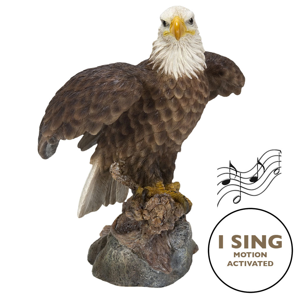 87675-K - MOTION ACTIVATED SINGING EAGLE