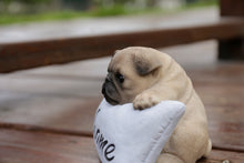 Load image into Gallery viewer, 87677-C - PUG W/WELCOME SIGN
