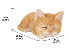 Load image into Gallery viewer, 87699-A - CAT-KITTEN SLEEPING - ORANGE TABBY
