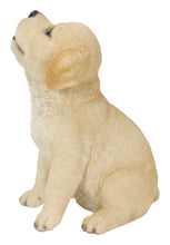 Load image into Gallery viewer, 87703-G - HOWLING YELLOW LABRADOR PUPPY STATUE
