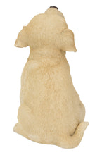 Load image into Gallery viewer, 87703-G - HOWLING YELLOW LABRADOR PUPPY STATUE
