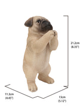 Load image into Gallery viewer, 87703-L - PRAYING PUG PUPPY STATUE
